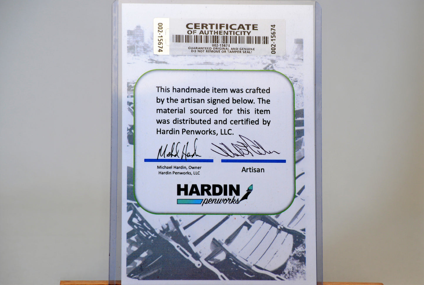 Handcrafted Pen Made From a Boston Red Sox Fenway Park Stadium Seat.