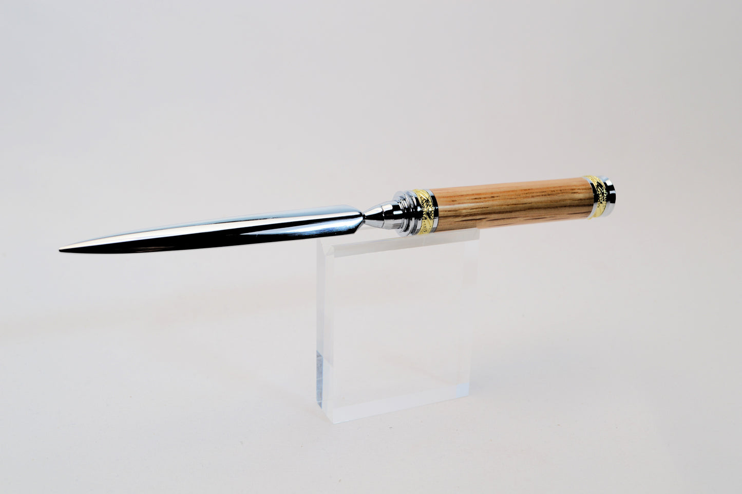 Majestic Handmade Jack Daniels Letter Opener - Gold and Chrome