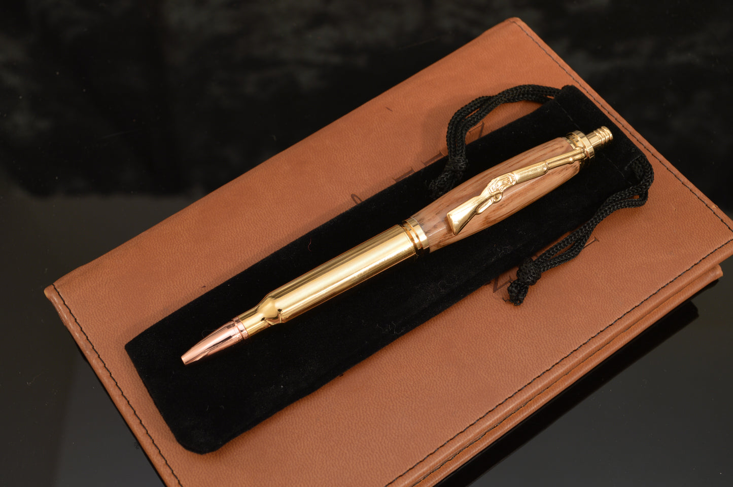 Jack Daniel's Bullet Click Gold Twist Pen