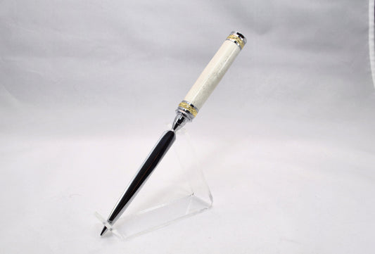 Majestic Handmade Deer Antler Letter Opener - Gold and Chrome Finish