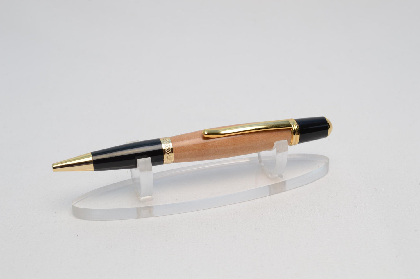 Handcrafted Twist Pen Made of Wood From the Mineola Hotel - Al Capone's Weekend Retreat