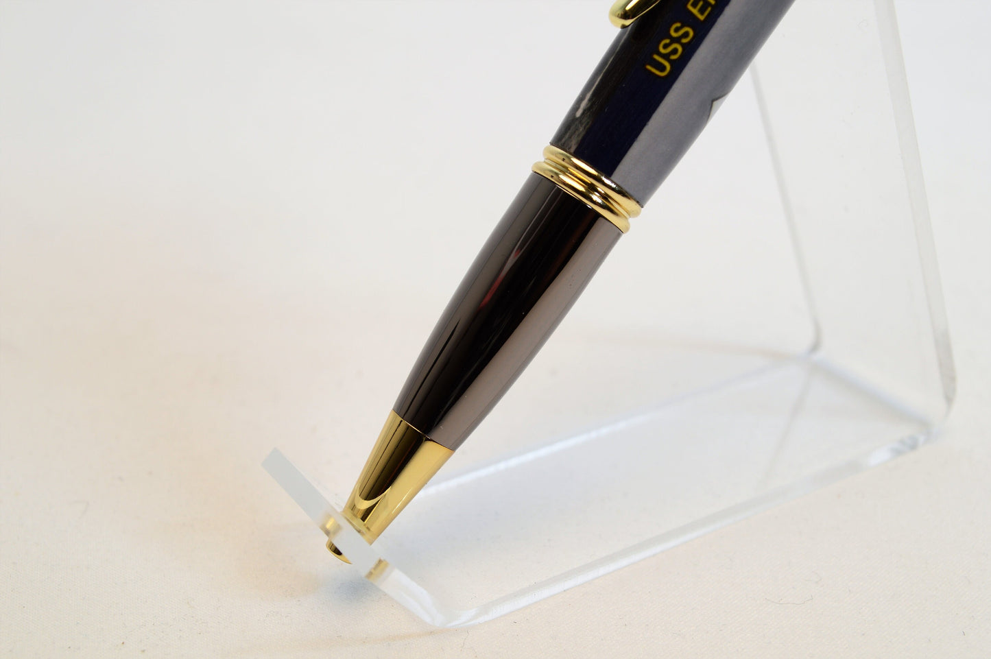 Handcrafted USS Enterprise CV-6 Twist Pen