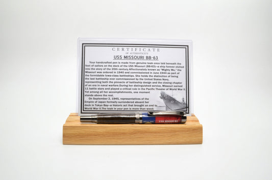 USS Missouri Battleship Rollerball Pen