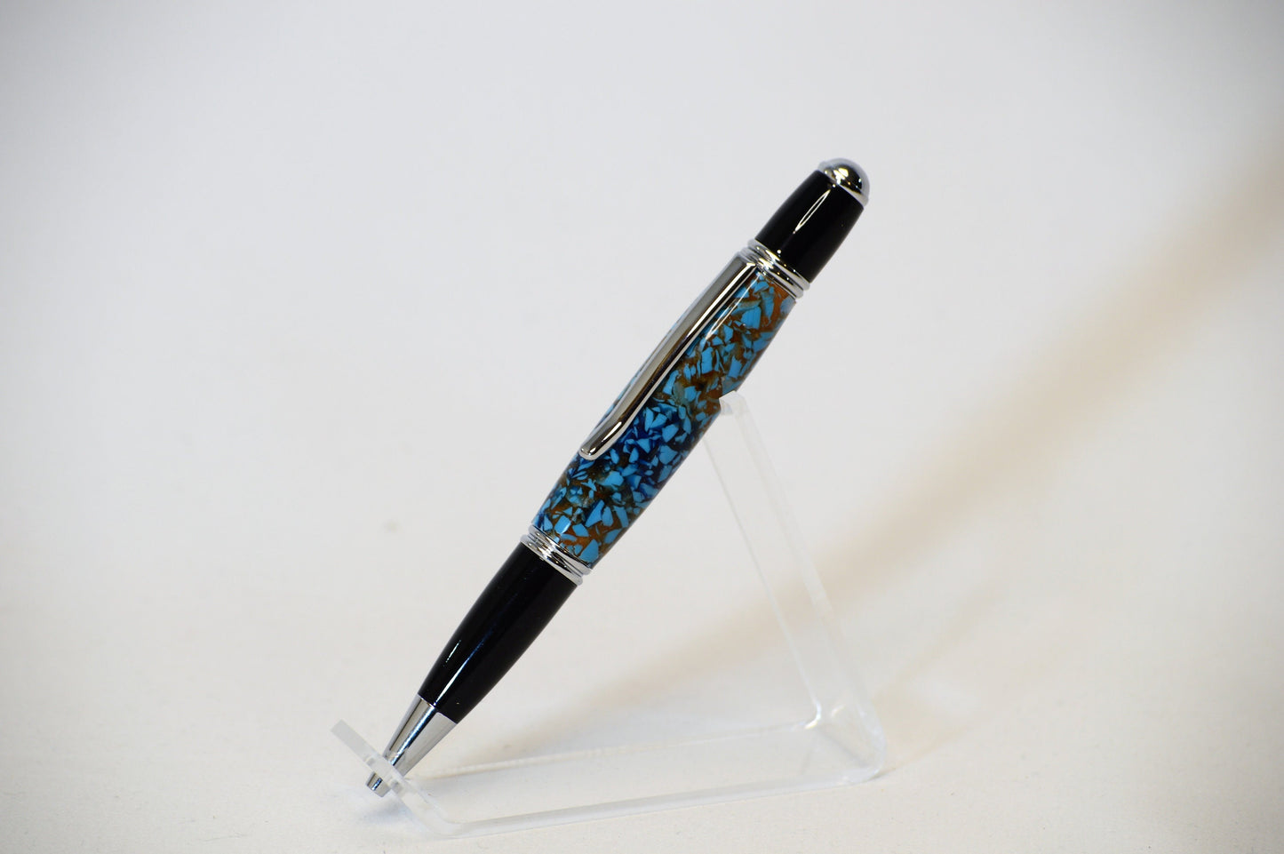 Handcrafted Twist Pen Made from Chicago Bears Soldier Field Plastic Stadium Seats