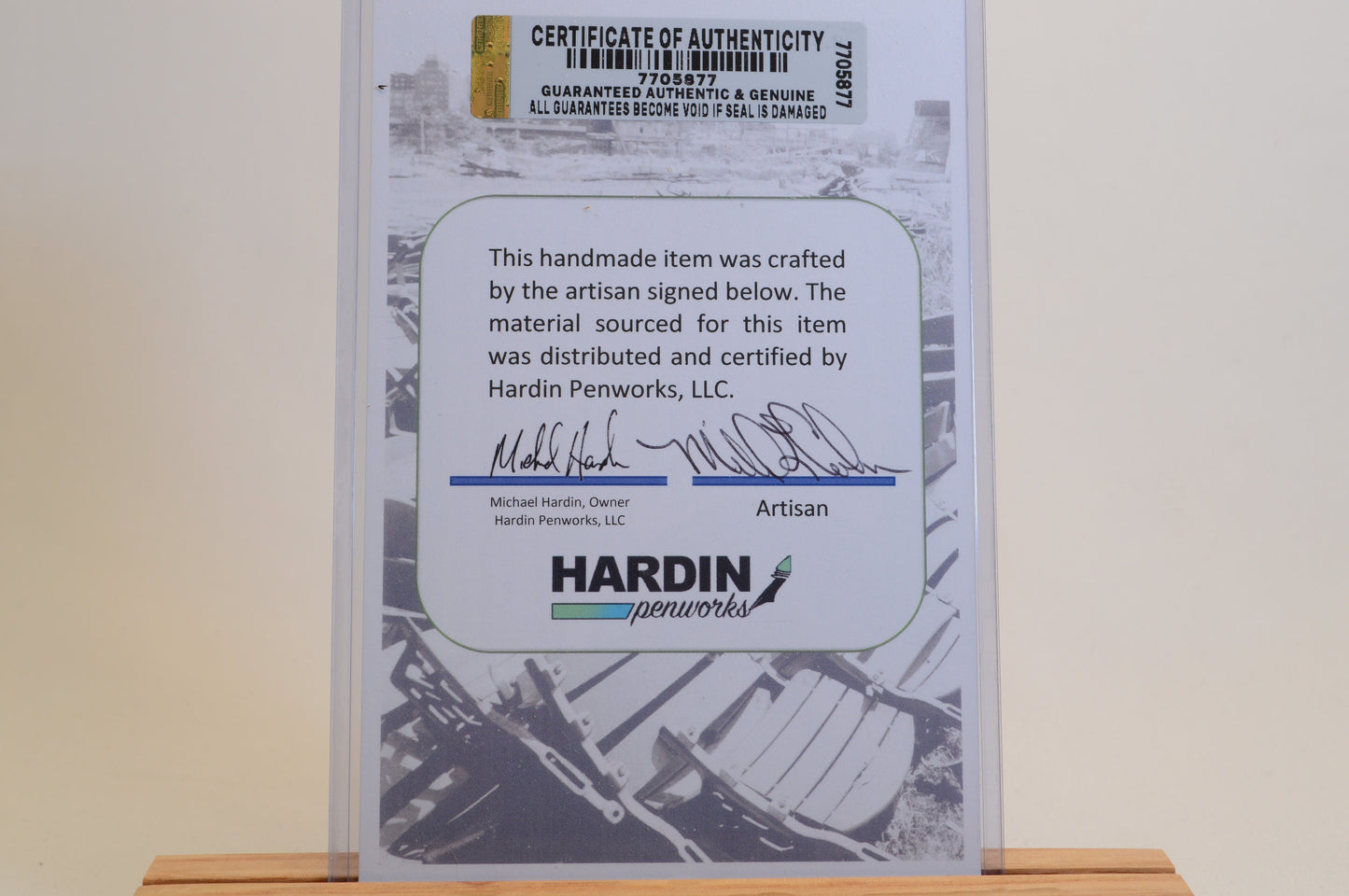 Handcrafted Pen Made From Boston Celtics and Boston Bruins Boston Garden Wooden Stadium Seat