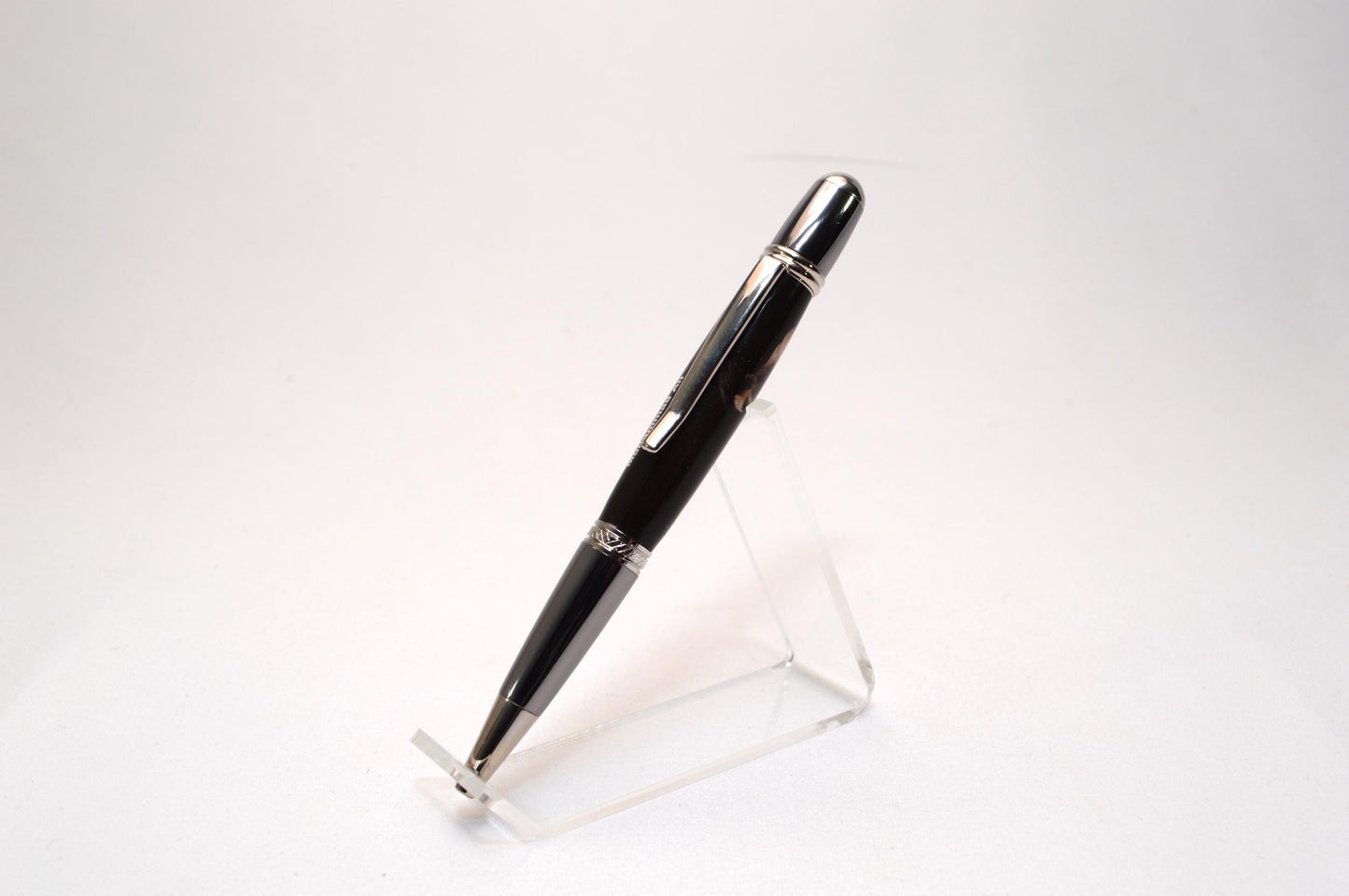 Handcrafted Pen Made with Swatch From A Muhammad Ali Event Worn Boxing Glove