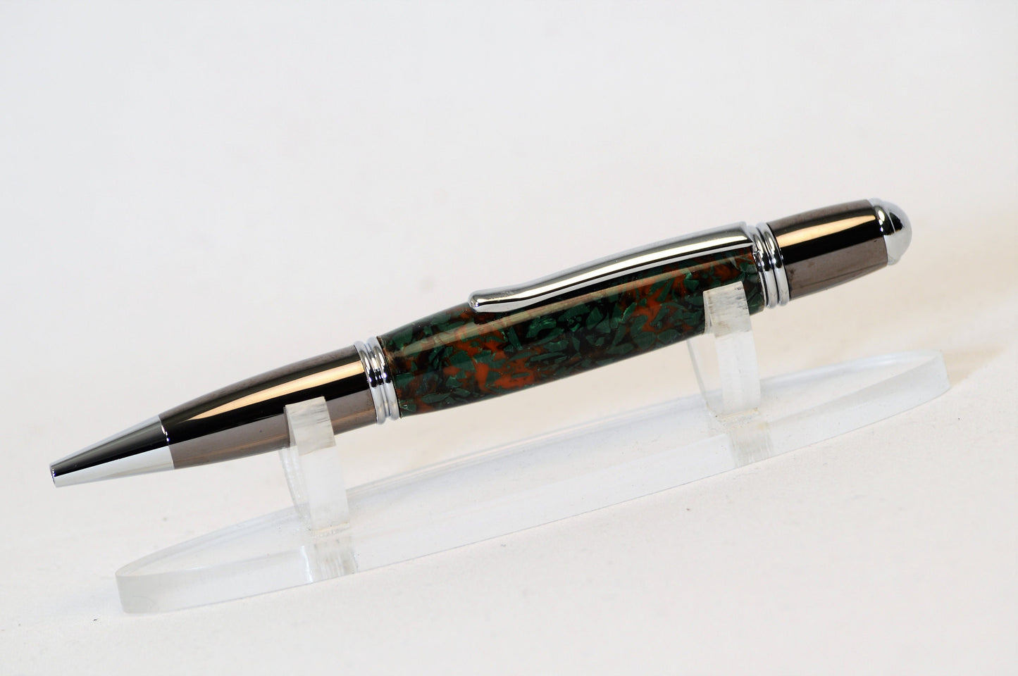 Handcrafted Pen Made From Baltimore Orioles Oriole Park - Camden Yards Plastic Stadium Seat