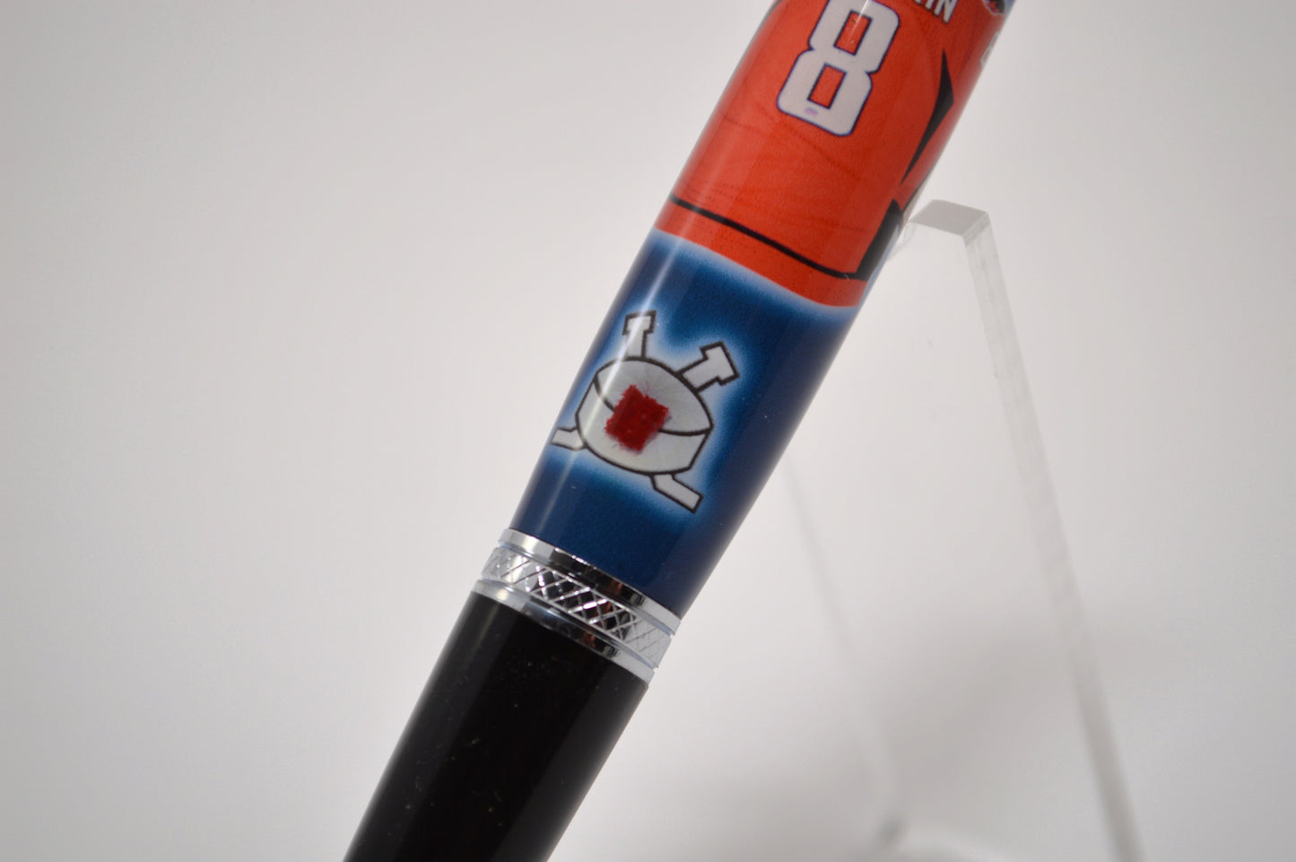 Twist Pen Made With a Swatch From An Alexander Ovechkin Game Used Jersey